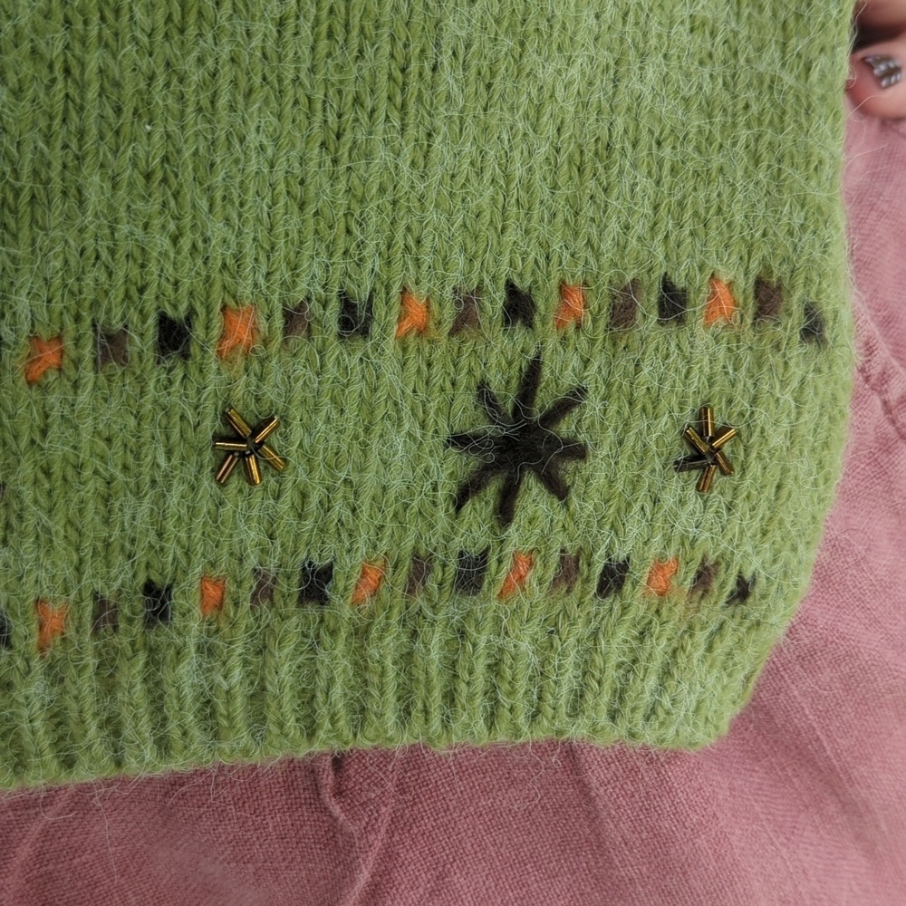 Greek Angora Sweater - Picture 2 of 8